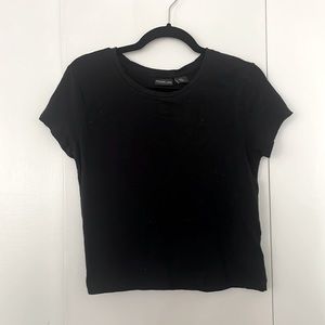 Rachel Zoe Black Crop Top